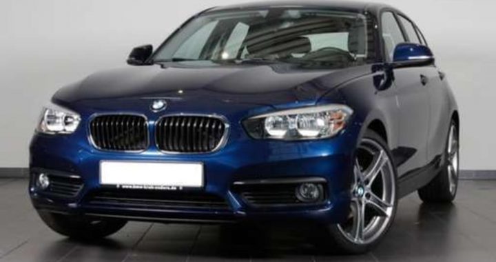BMW 1 serie f20 lci style 361 donkerblauw m performance velgen