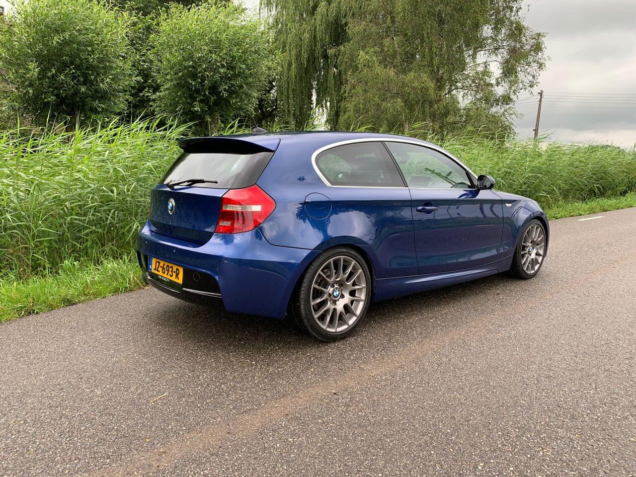 BMW-1-serie-E87-styling-216-velgen-breedset-m-sport-pakket-le-mans-blue-E81