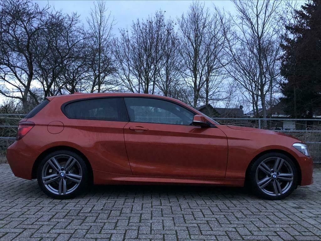 BMW-1-serie-F20-pre-lci-m-sport-pakket-valencia-orange-style-386m-styling-386-breedset-velgen-18-inch